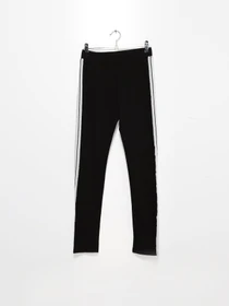 Брюки H&M модель 0865977_чорний комб. Фото