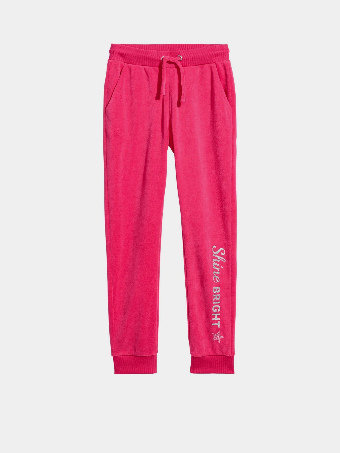 Штани H&M модель 0543497_рожевий Фото