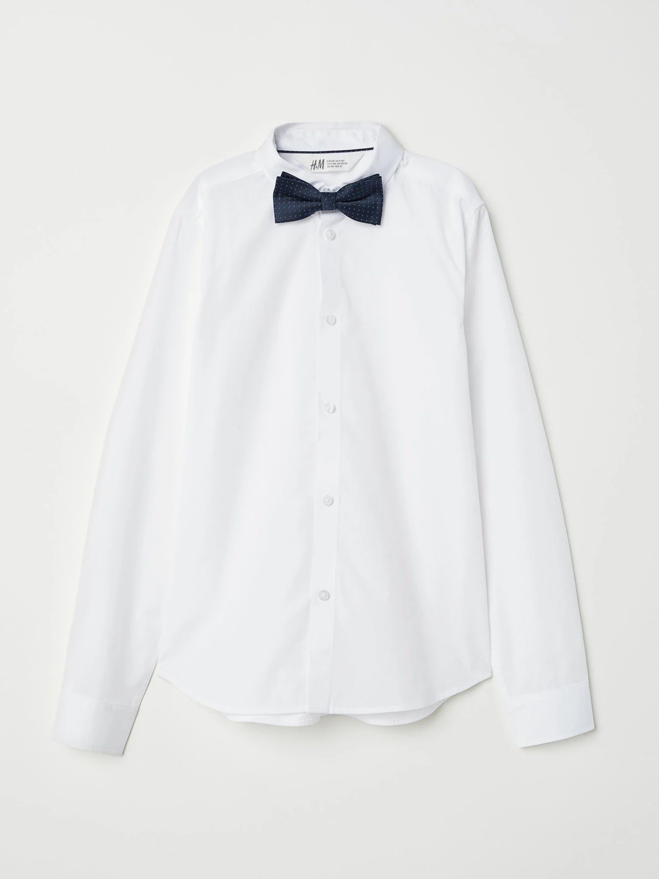 Рубашки H&M модель 0579165_білий Рубашки H&M модель 0579165_білий Фото