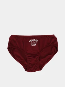 Одежда для пляжа H&M модель 0625216_бордовий з білим Фото