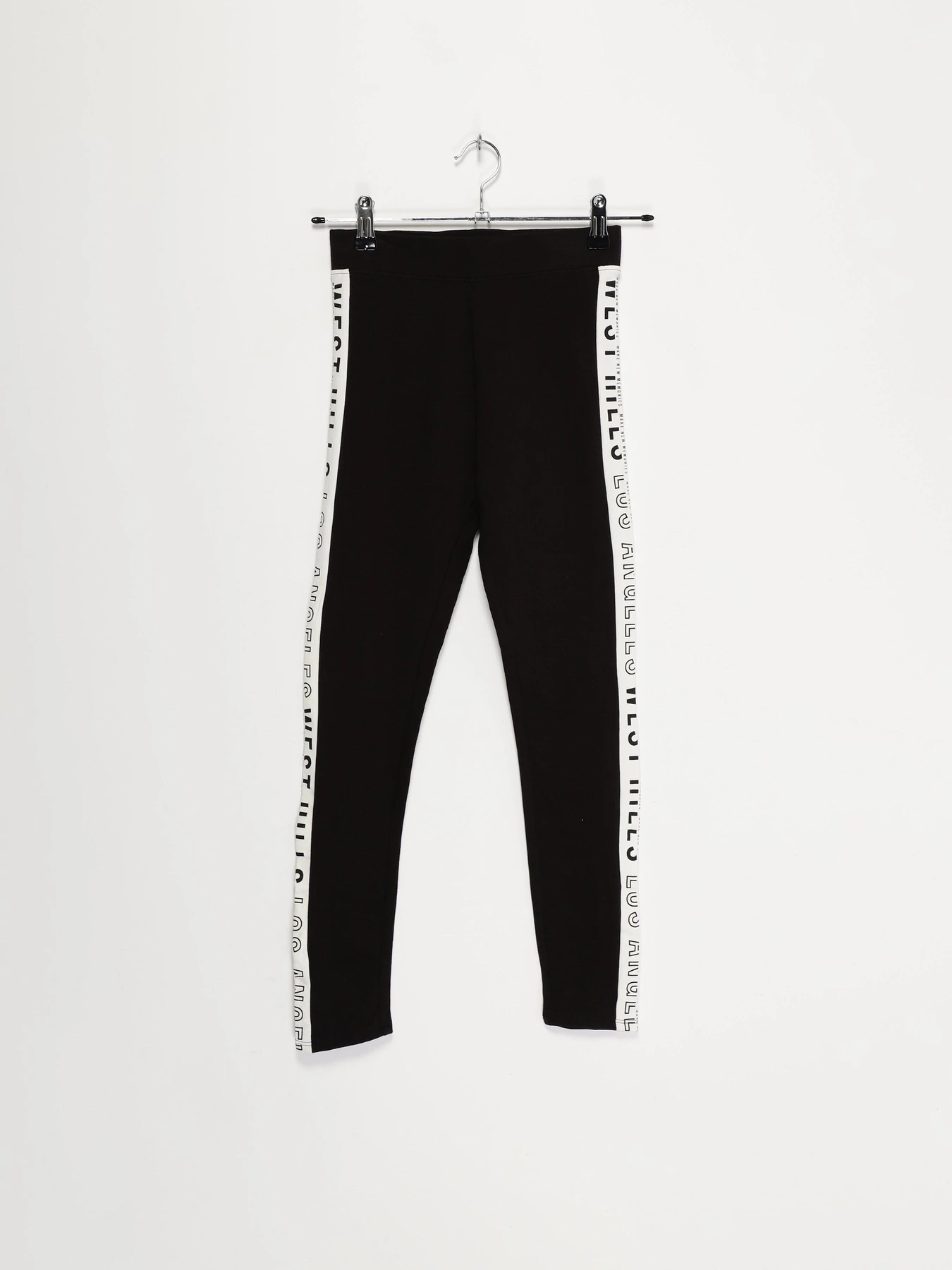 Брюки H&M модель 0865977_чорний з білим Брюки H&M модель 0865977_чорний з білим Фото