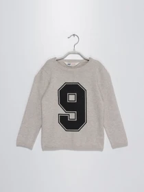 Свитры и кардиганы H&M модель 0389055_с.сірий з т.синім Фото