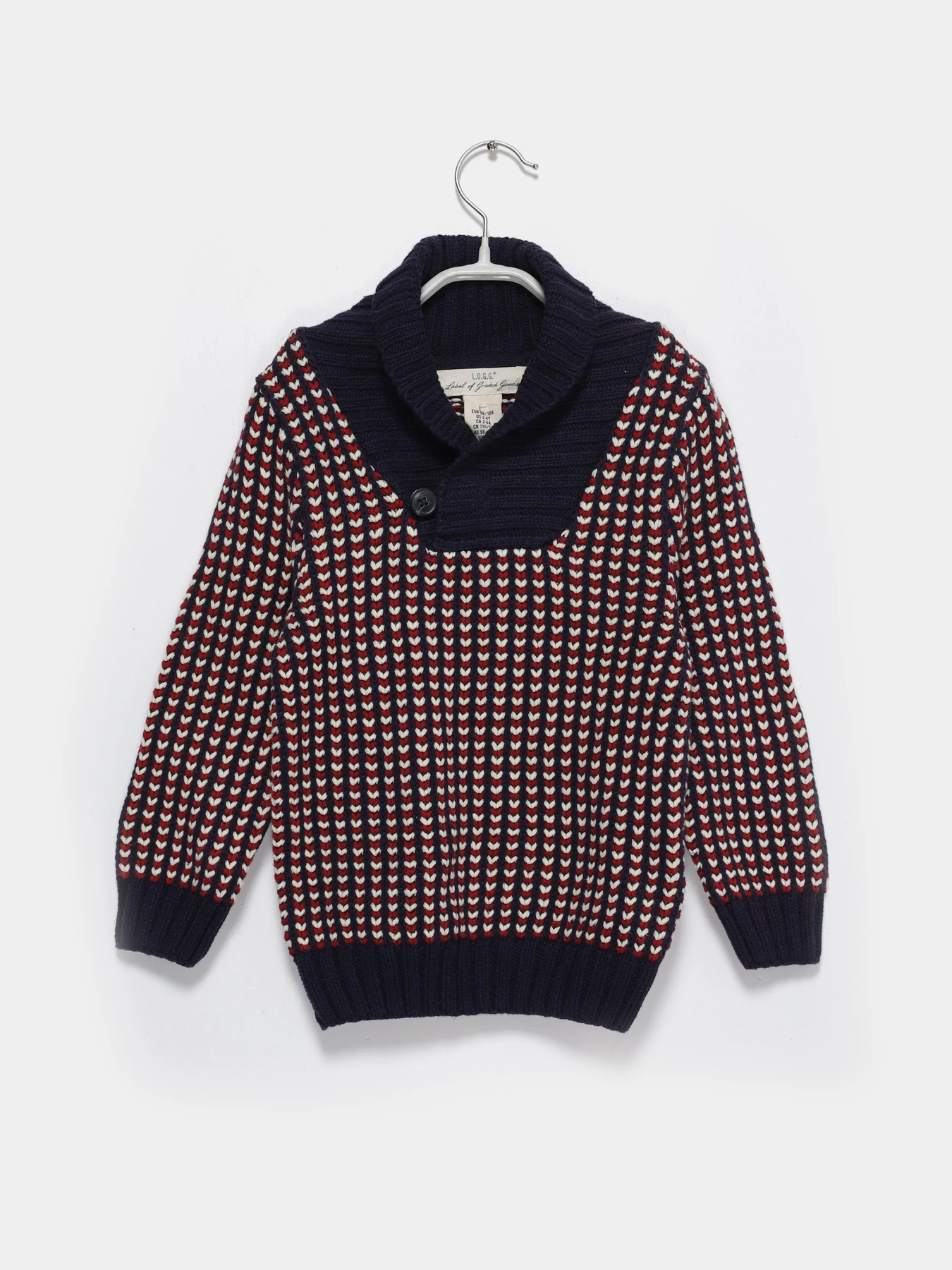 Свитры и кардиганы H&M модель 0389094_т.синій комб. Свитры и кардиганы H&M модель 0389094_т.синій комб. Фото
