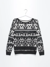 Свитры и кардиганы H&M модель 0399041_т.сірий комб. Фото