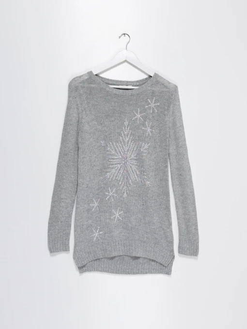 Светри та кардигани H&M модель 0410492_сірий Фото