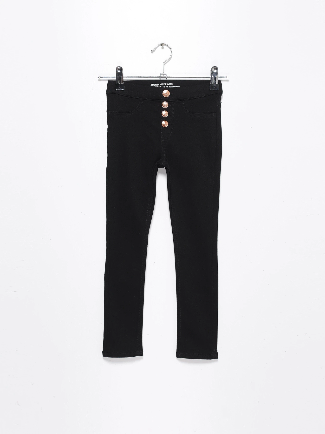 Брюки H&M модель 0410495_чорний Брюки H&M модель 0410495_чорний Фото