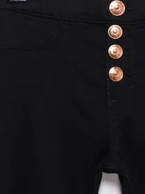Брюки H&M модель 0410495_чорний Фото