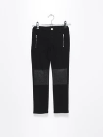 Брюки H&M модель 0435010_чорний Фото