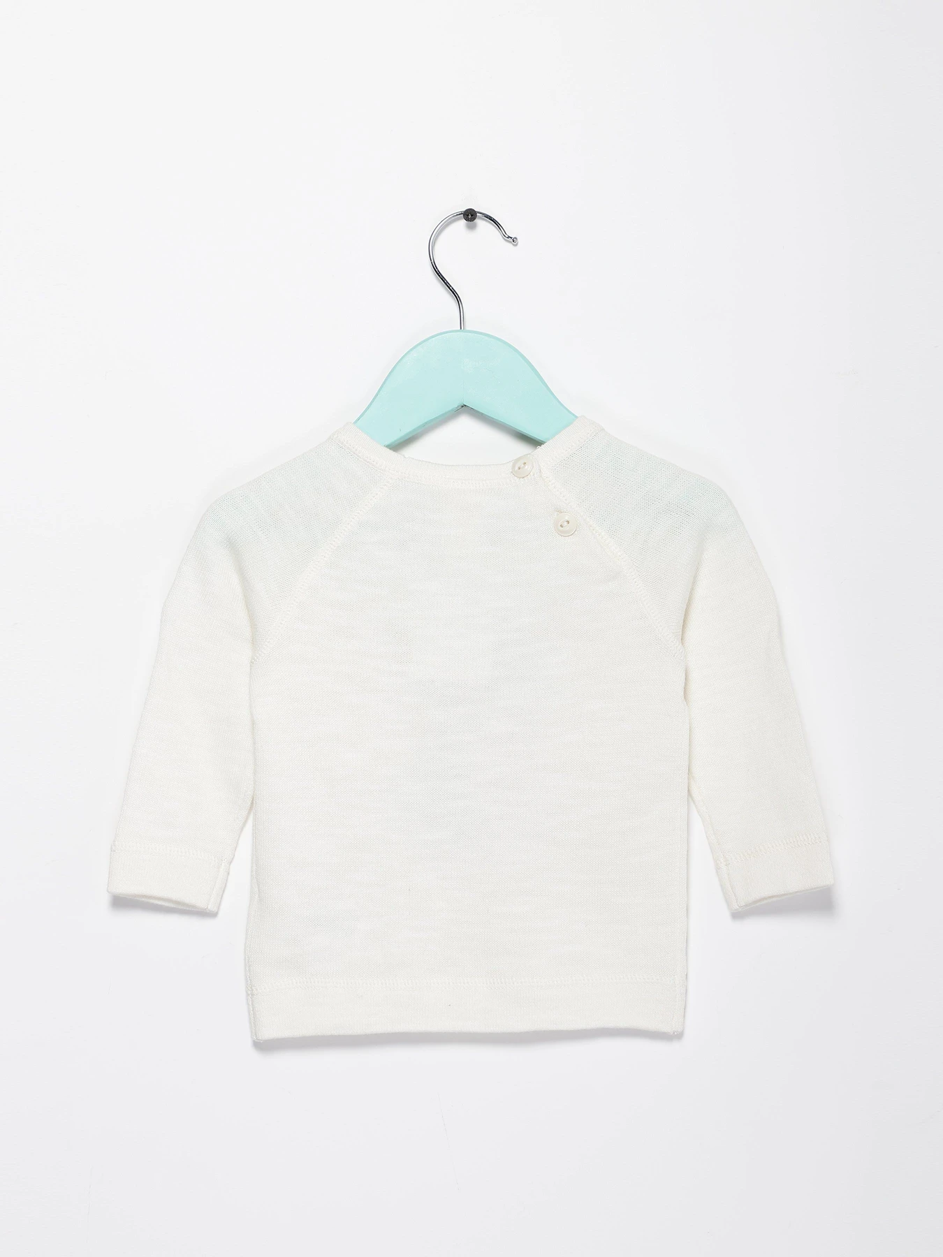 Свитры и кардиганы H&M модель 0453380_білий з т.синім Свитры и кардиганы H&M модель 0453380_білий з т.синім Фото