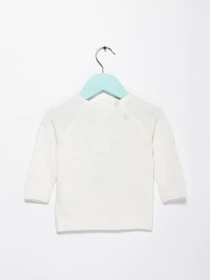 Свитры и кардиганы H&M модель 0453380_білий з т.синім Фото