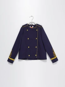 Пиджаки H&M модель 0491418_т.синій Фото