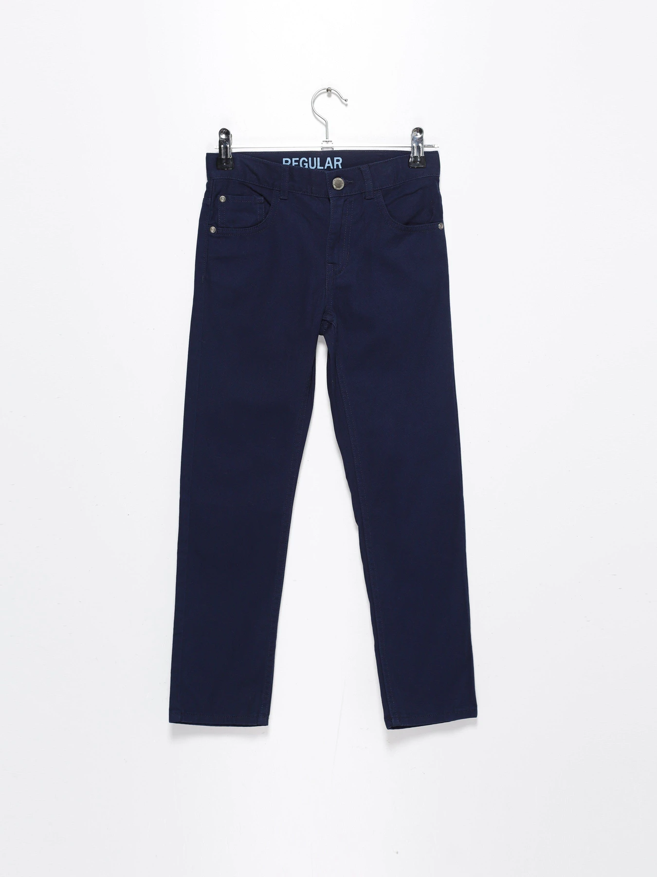 Брюки H&M модель 0501116_т.синій Брюки H&M модель 0501116_т.синій Фото