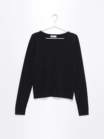 Свитры и кардиганы H&M модель 0531417_чорний Фото
