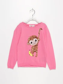 Светри та кардигани H&M модель 0549390_рожевий комб. Фото