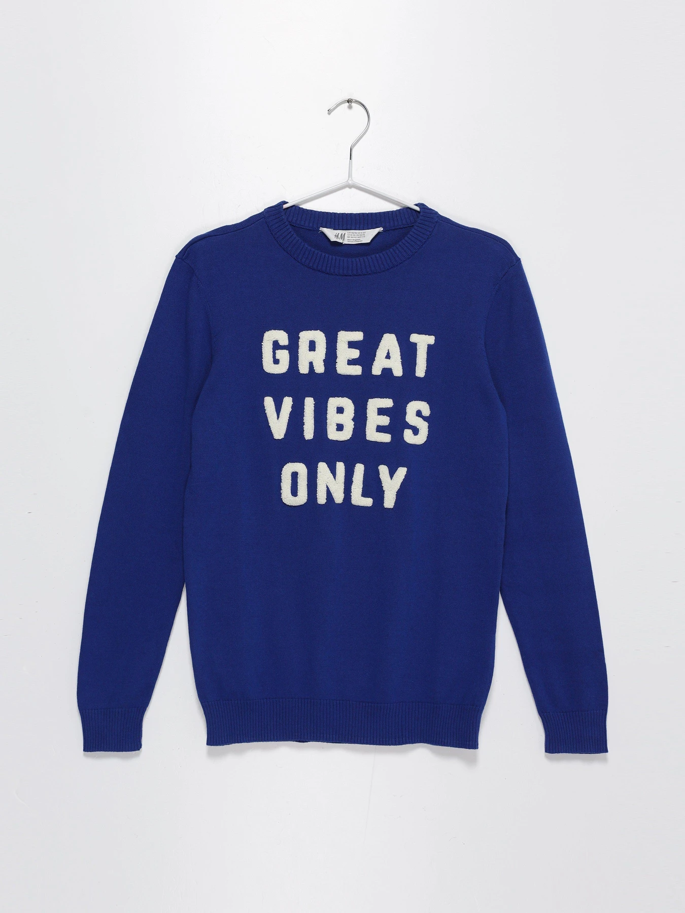Свитры и кардиганы H&M модель 0549852_т.синій комб. Свитры и кардиганы H&M модель 0549852_т.синій комб. Фото