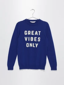 Свитры и кардиганы H&M модель 0549852_т.синій комб. Фото