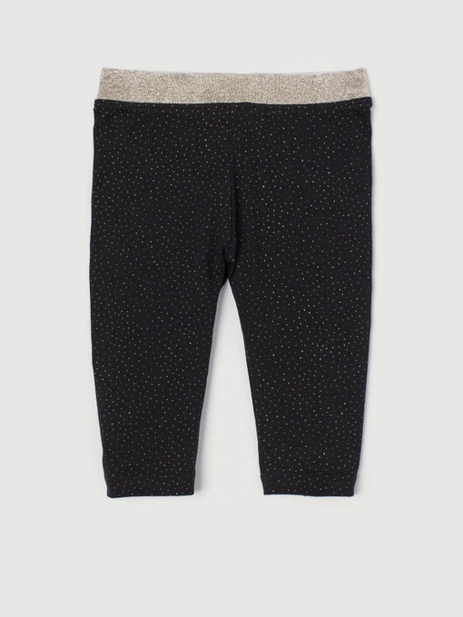 Брюки H&M модель 0814182_чорний комб. Фото