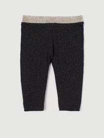Брюки H&M модель 0814182_чорний комб. Фото