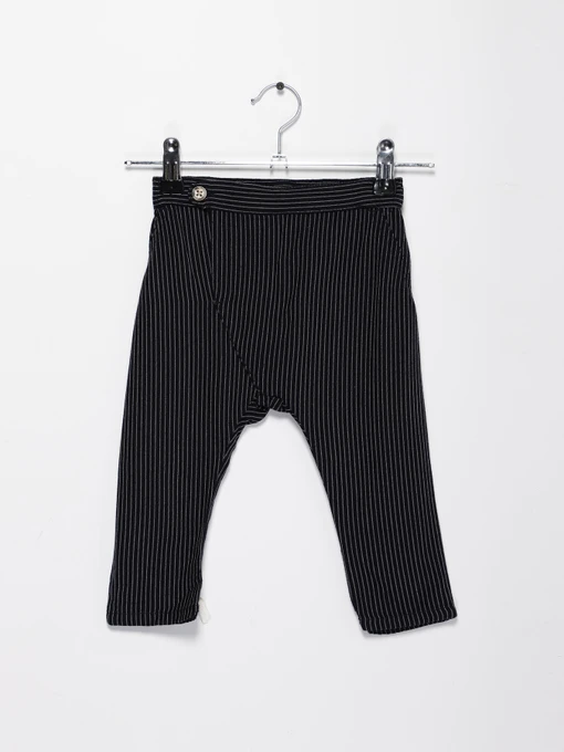 Брюки H&M модель 0579907_т.синій комб. Фото