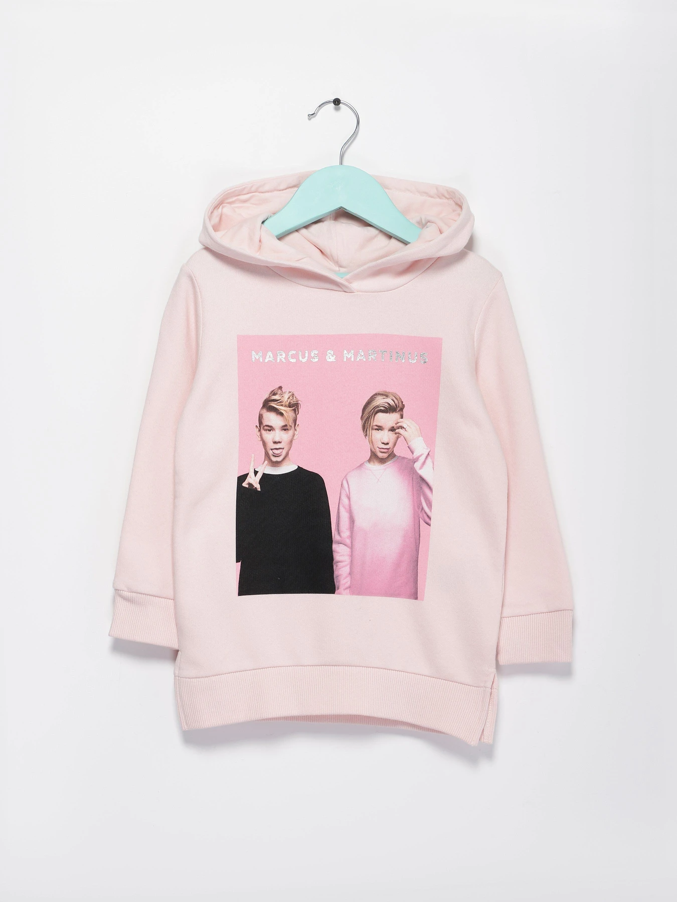 Худі та світшоти H&M модель 0595997_с.рожевий комб. Фото