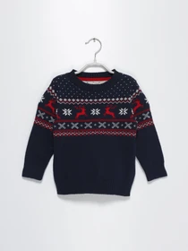 Свитры и кардиганы H&M модель 0638874_т.синій комб. Фото