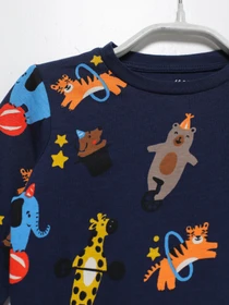 Худи и свитшоты H&M модель 0679633_т.синій комб. Фото