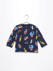 Худи и свитшоты H&M модель 0679633_т.синій комб. Фото
