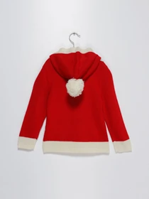 Свитры и кардиганы H&M модель 0684103_червоний комб. Фото
