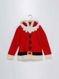 Свитры и кардиганы H&M модель 0684103_червоний комб. Фото