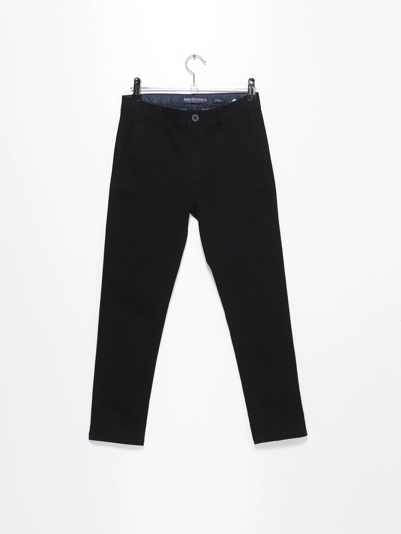 Брюки H&M модель 0689011_чорний Фото