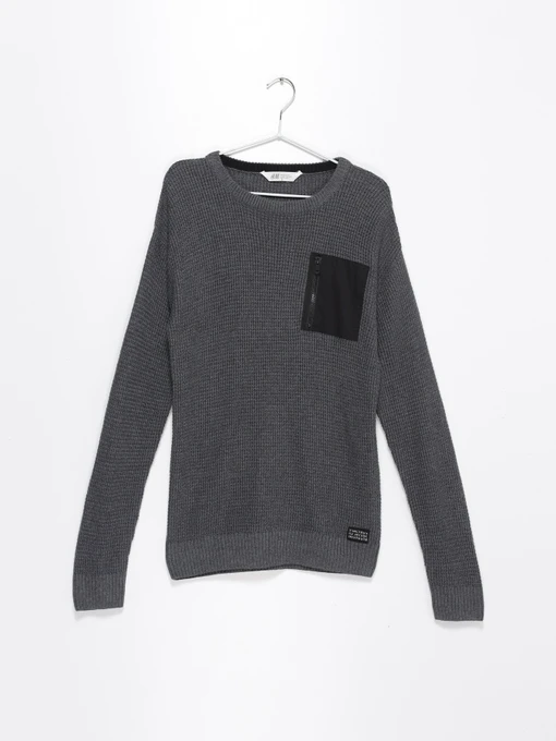 Свитры и кардиганы H&M модель 07436811_т.сірий Фото
