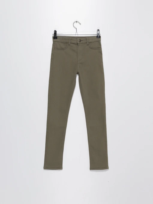 Брюки H&M модель 0745552_хакі Фото