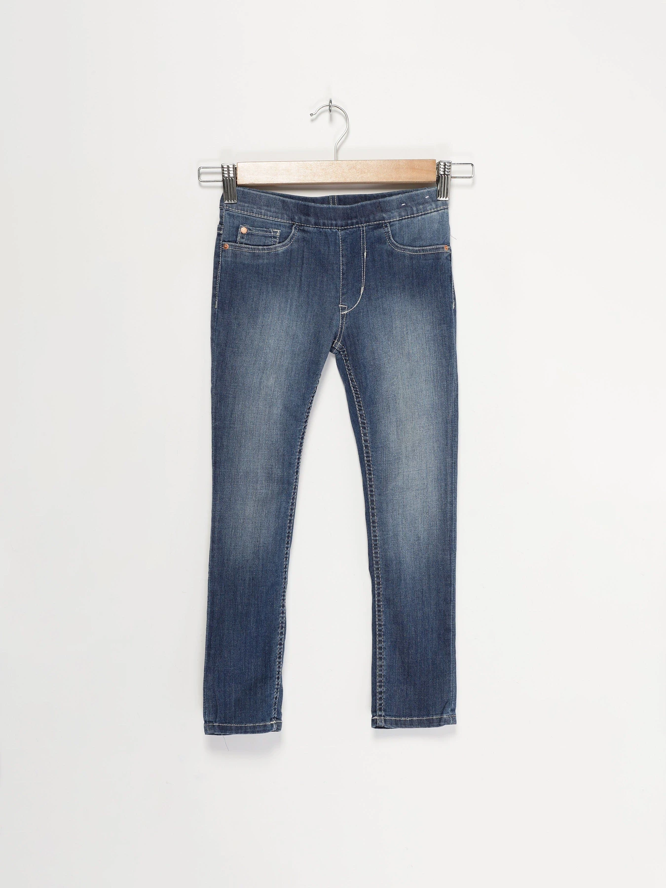 Брюки H&M модель 0535730_синій Брюки H&M модель 0535730_синій Фото