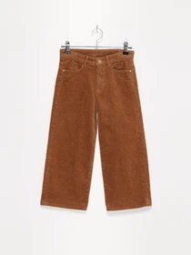 Брюки H&M модель 0762767_коричневий Фото