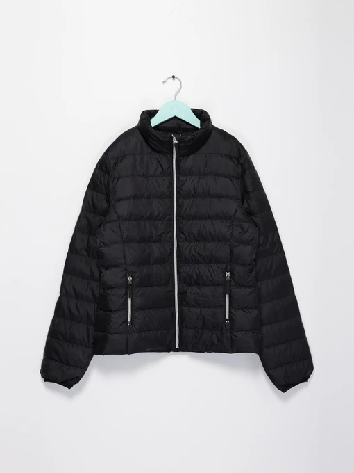 Куртки и дубленки H&M модель 07650461_чорний Фото
