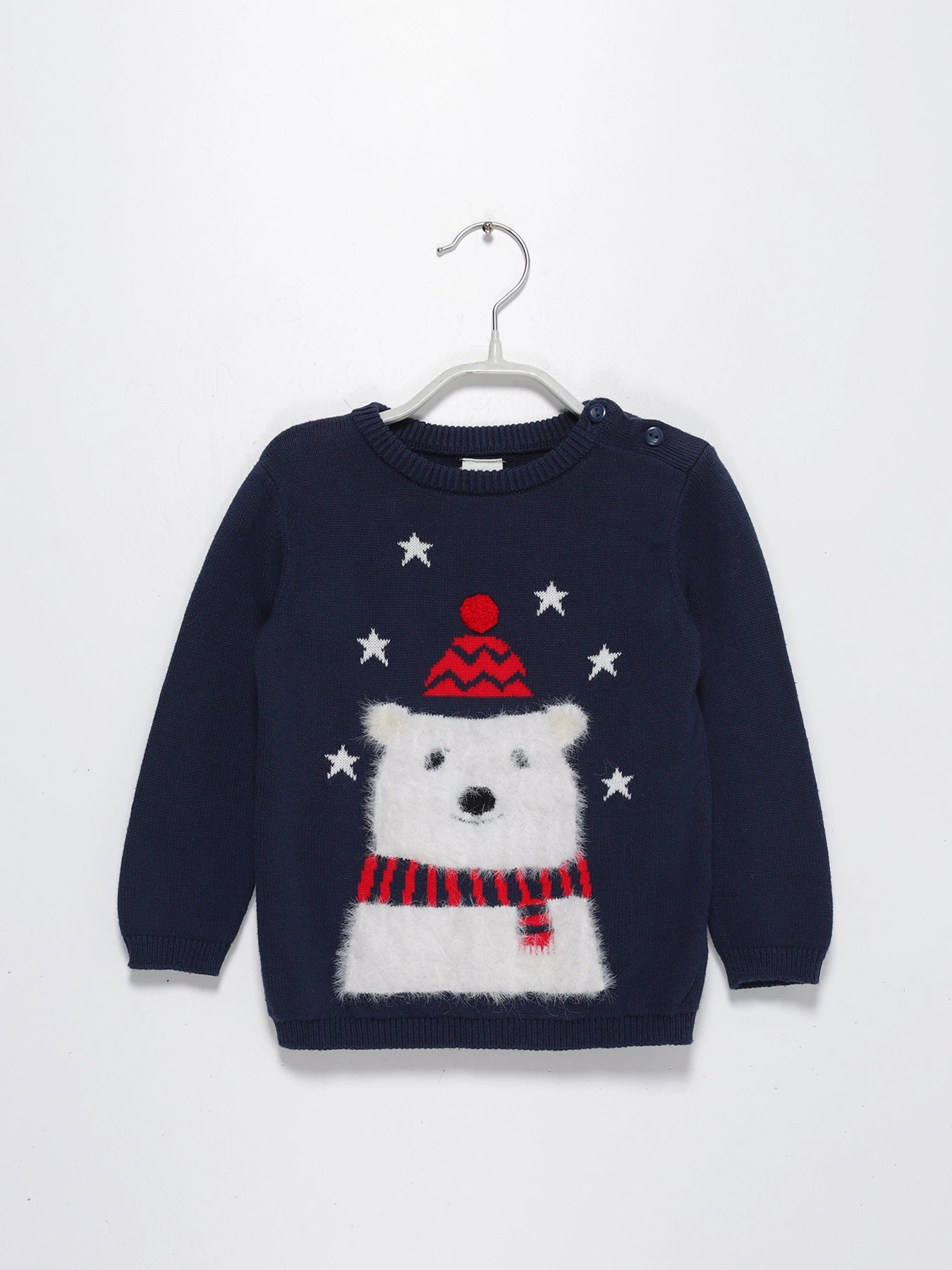 Свитры и кардиганы H&M модель 0772486_т.синій комб. Фото