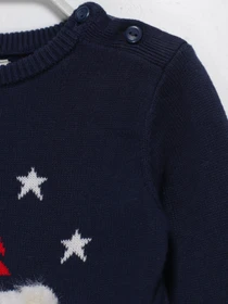 Свитры и кардиганы H&M модель 0772486_т.синій комб. Фото