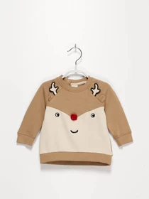 Худи и свитшоты H&M модель 0791589_с.коричневий комб. Фото