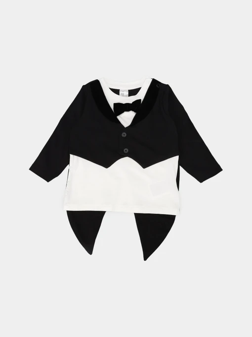 Худи и свитшоты H&M модель 0808966_білий з чорним Фото