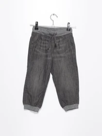 Брюки H&M модель 0834439_синій з сірим Фото