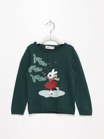 Свитры и кардиганы H&M модель 0850137_т.зелений комб. Фото