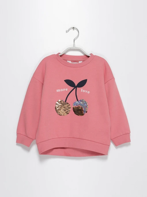 Худі та світшоти H&M модель 0852257_рожевий Фото