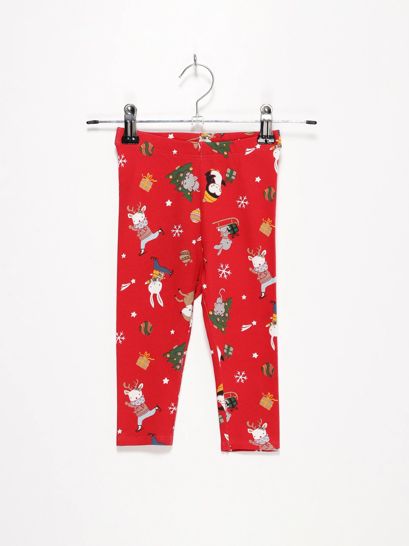 Брюки H&M модель 08657902_червоний комб. Брюки H&M модель 08657902_червоний комб. Фото