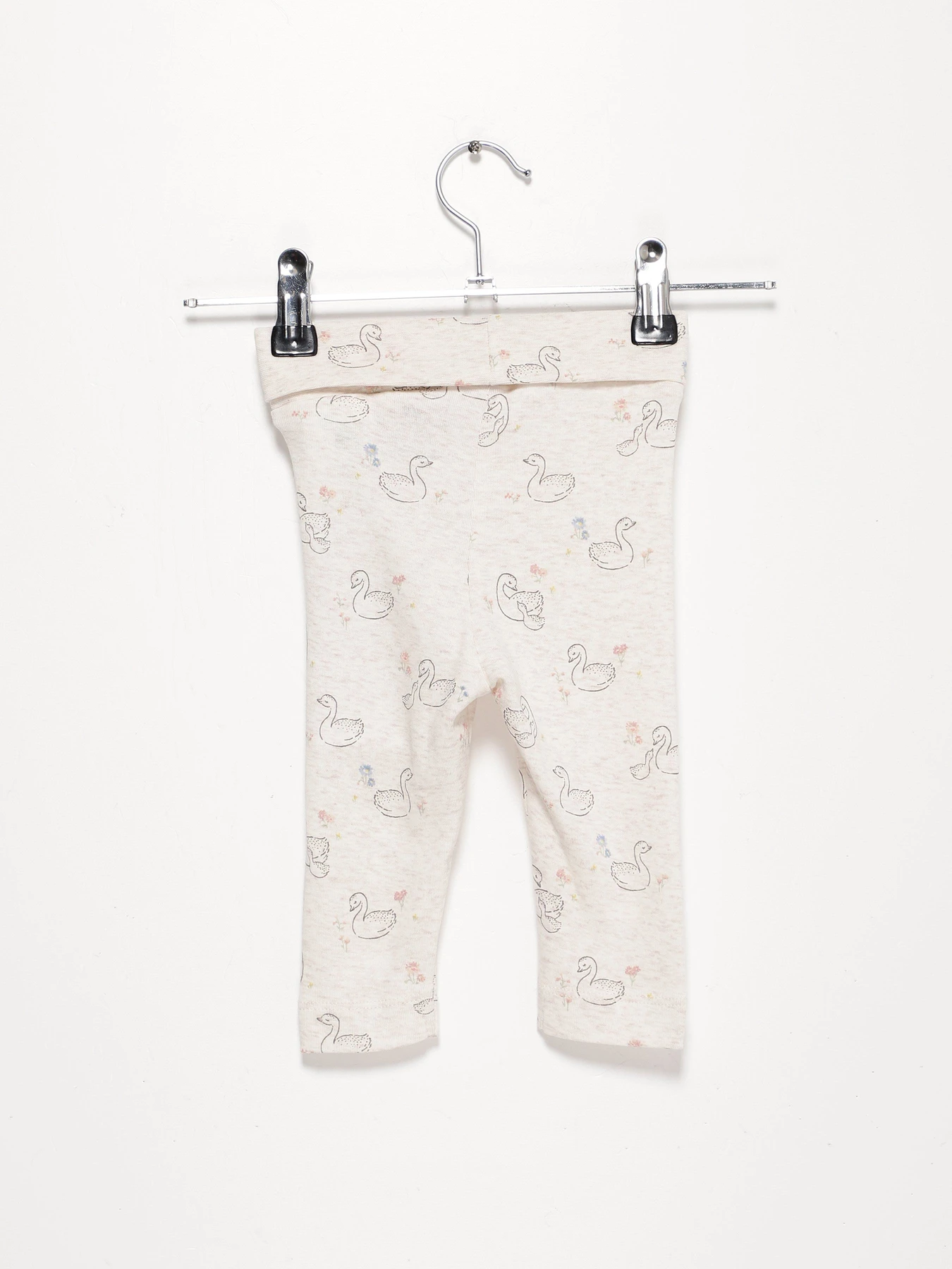 Брюки H&M модель 0814299_с.бежевий комб. Брюки H&M модель 0814299_с.бежевий комб. Фото