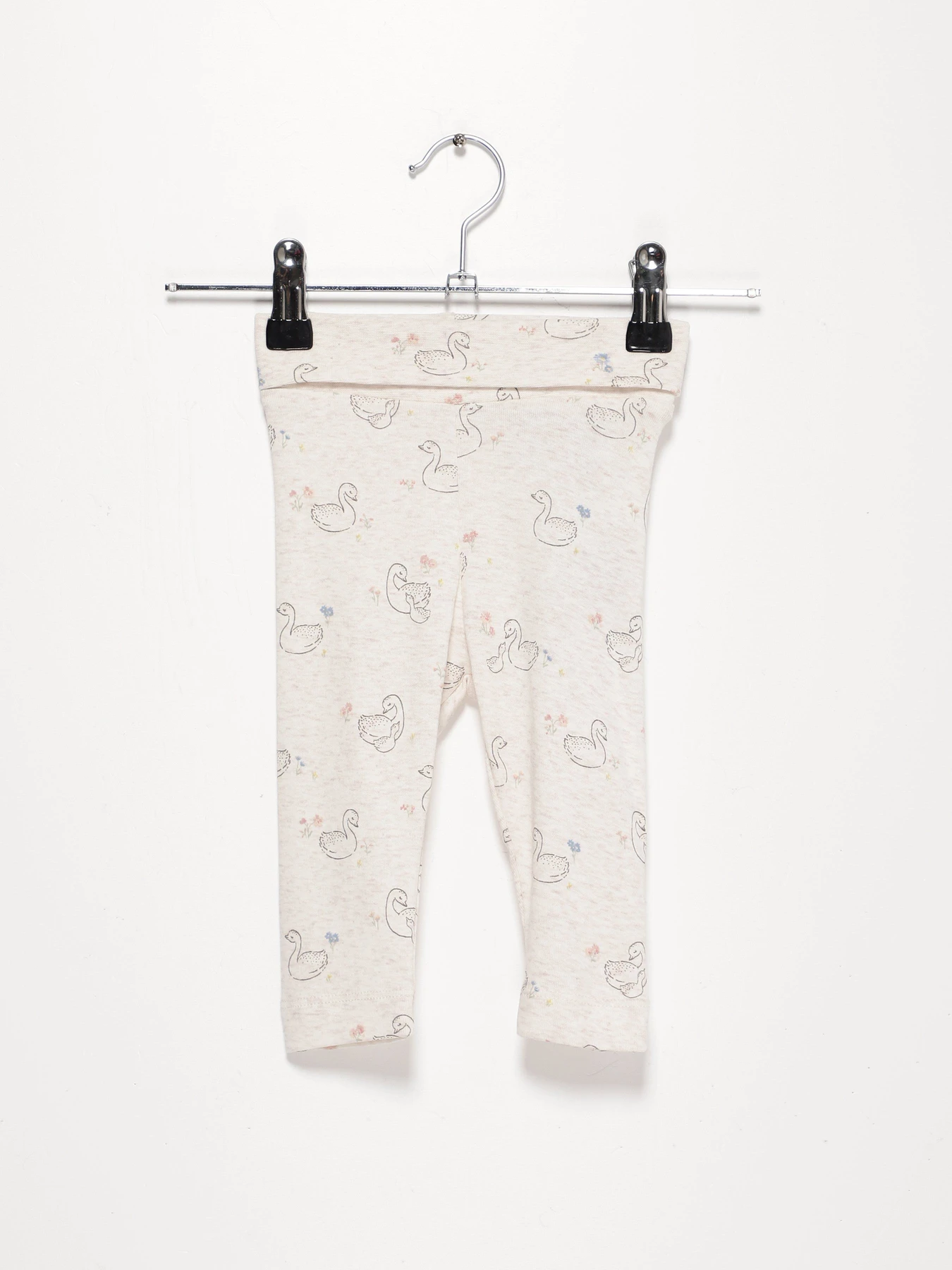 Брюки H&M модель 0814299_с.бежевий комб. Брюки H&M модель 0814299_с.бежевий комб. Фото