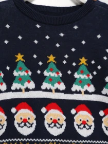Свитры и кардиганы H&M модель 0884900_т.синій комб. Фото