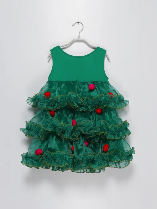 Платья H&M модель 0913372_зелений комб. Фото