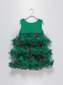 Платья H&M модель 0913372_зелений комб. Фото