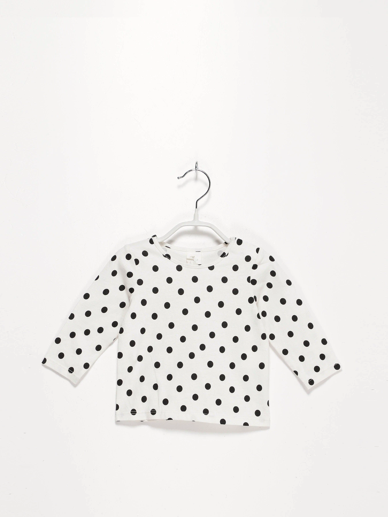 Худі та світшоти H&M модель 0152526_білий з чорним Фото