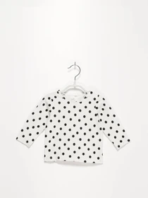 Худі та світшоти H&M модель 0152526_білий з чорним Фото